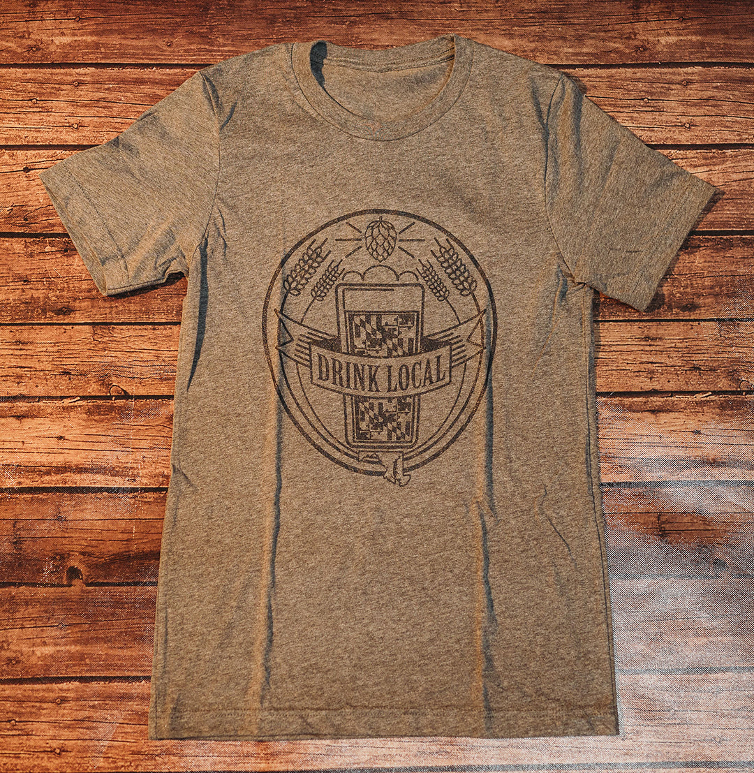 Drink Local Circle Deisgn