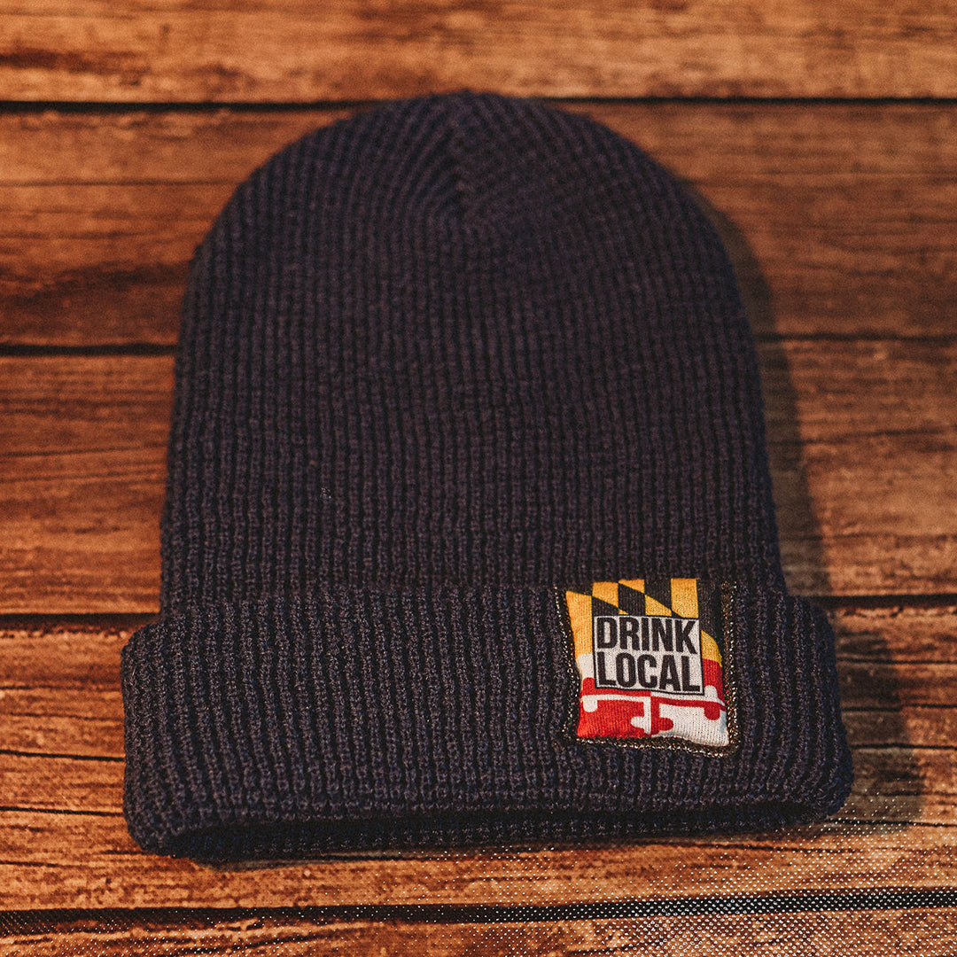 Navy Beanie