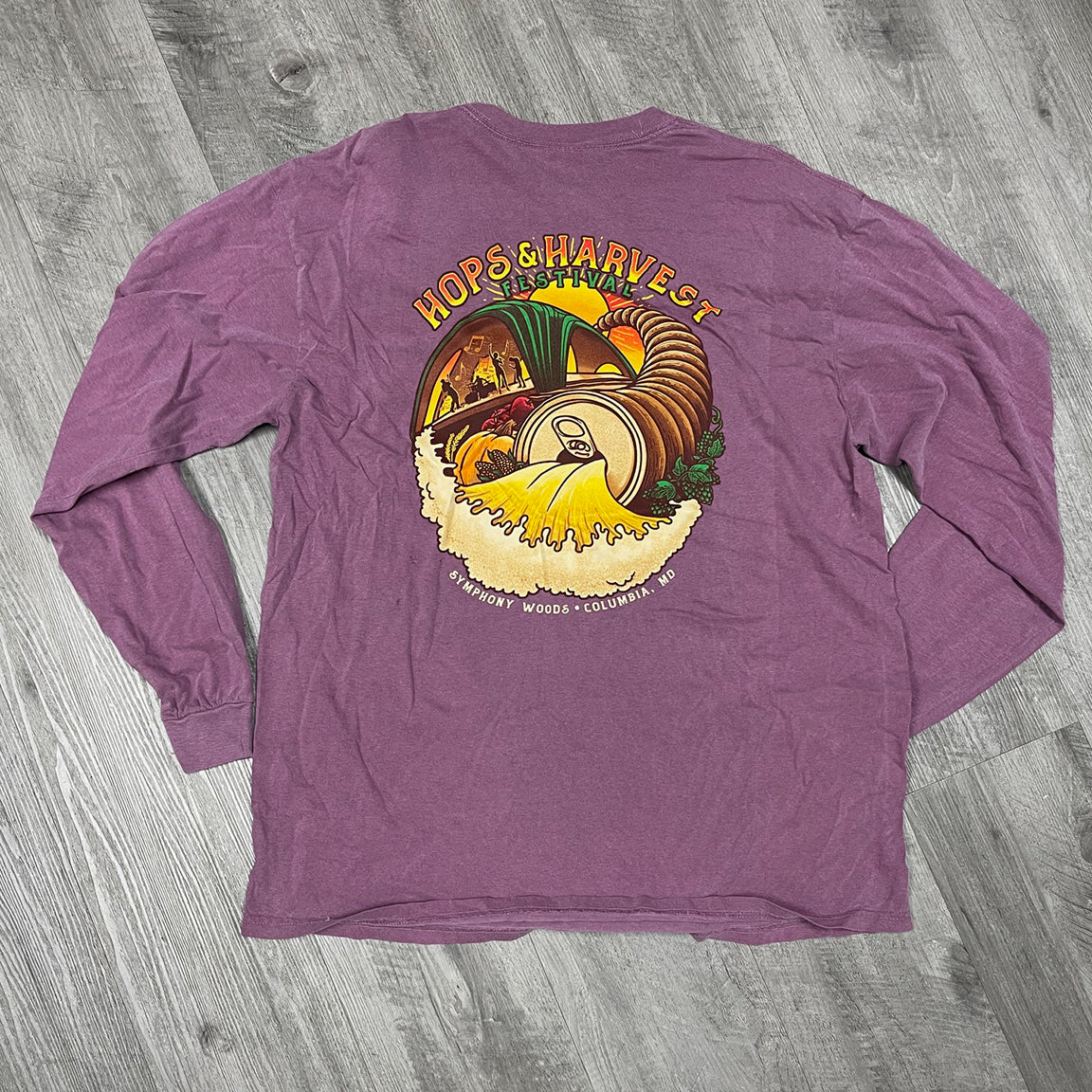 Hops and Harvest Festival Long Sleeve T-Shirt