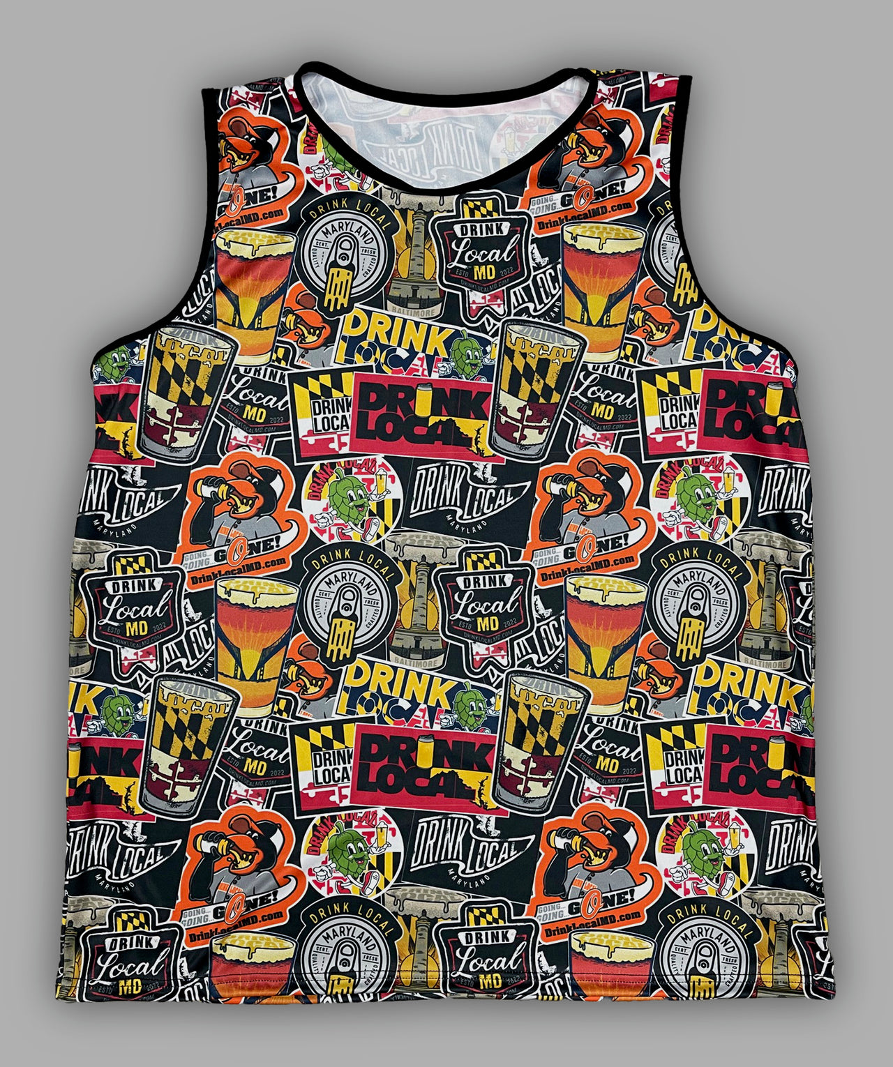 Stickerwall Tank