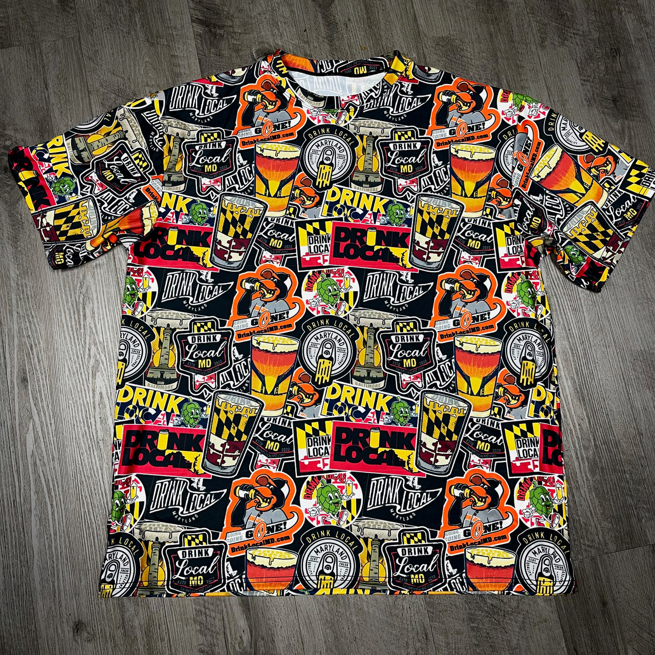 Sticker Wall Shirt