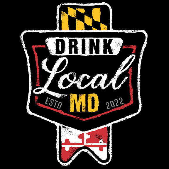 Drink Local Badge Hoodie