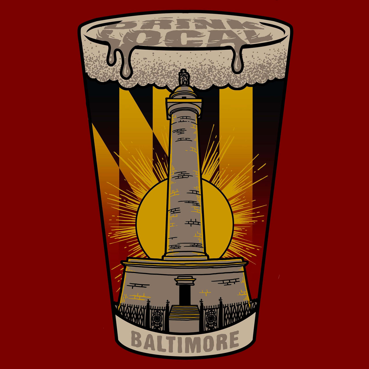 Baltimore Pint Hoodie